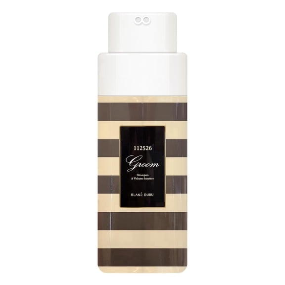 BLANC DUBU Groom Volumizing Shampoo & Volume Booster Travel Set (Shampoo 4.41 oz / 125 g + Booster 4.41 oz / 125 g) | Honey-Infused Hair Cleanser for Fuller, Lifted-Looking Hair