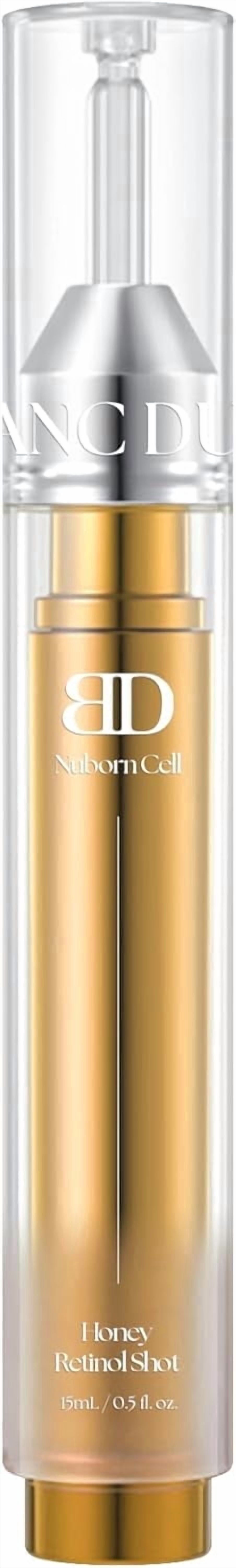 BLANC DUBU Nuborn Cell Honey Retinol Shot Serum Low-Irritation Capsuretinol with Acacia Honey TECA-Biome Anti-Aging Wrinkle Serum for Sensitive Skin 0.51 fl oz