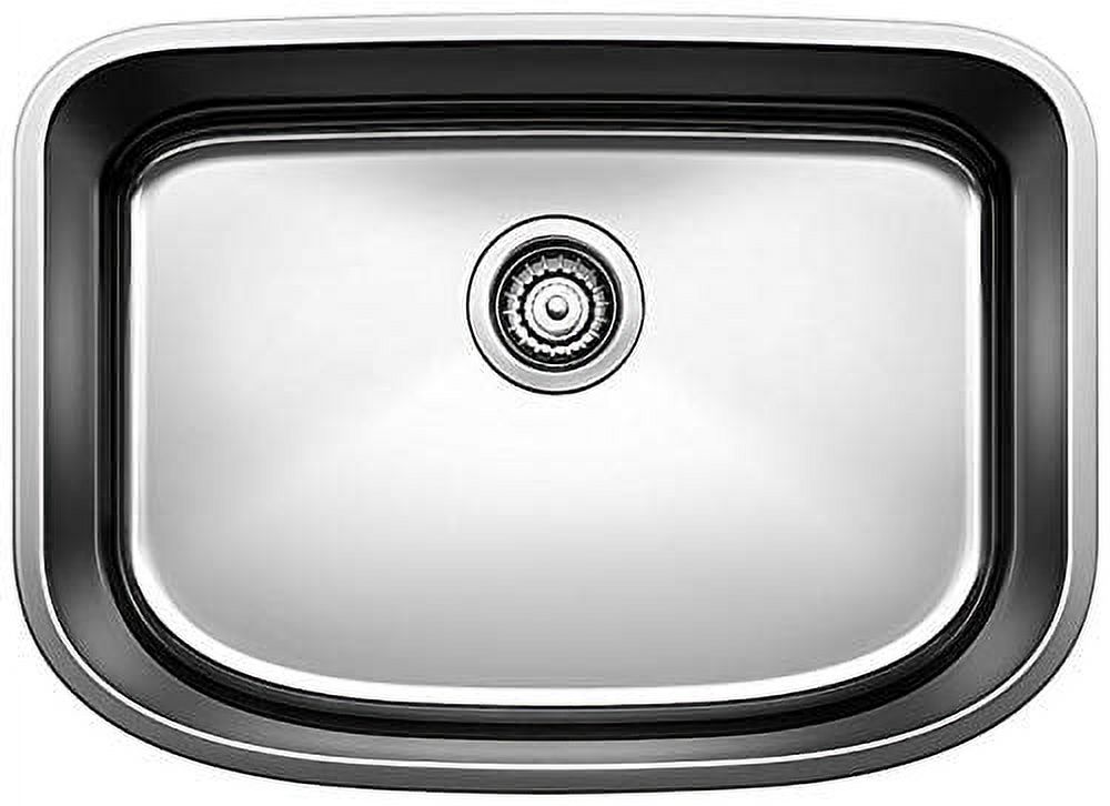 BLANCO 441587 Stainless Steel ONE Undermount Kitchen Sink, 25" X 18