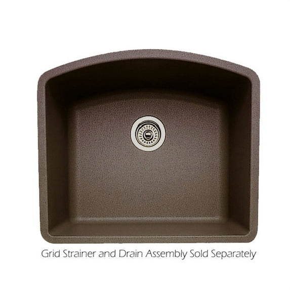 BLANCO DIAMOND Single Undermount - Cafe Brown