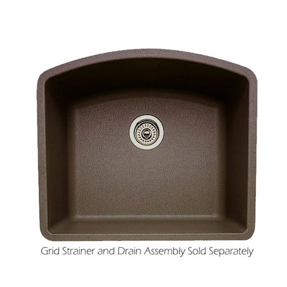 BLANCO DIAMOND Single Undermount - Cafe Brown