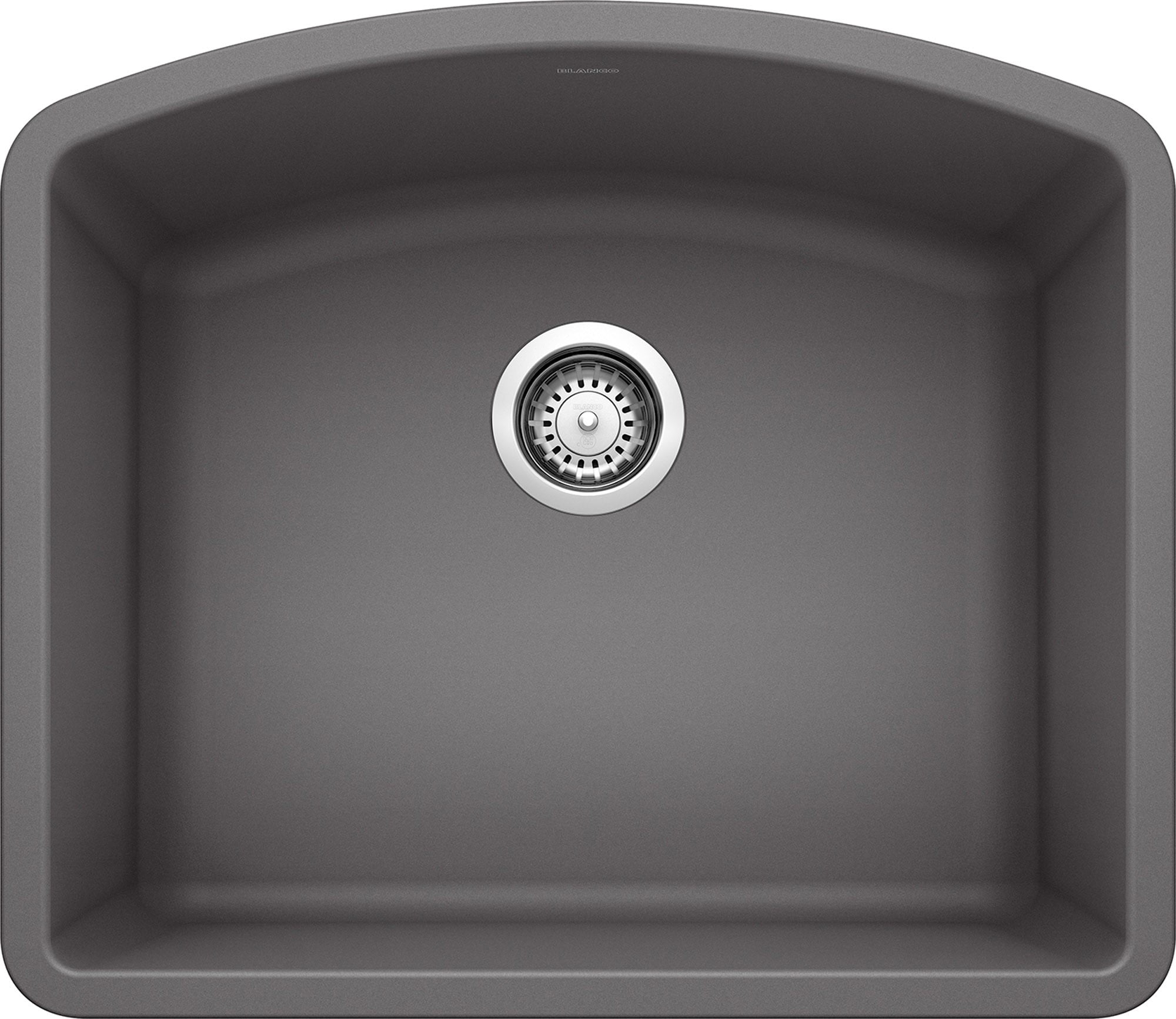 Cinder Granite Composite Single Bowl Undermount Kitchen Sink