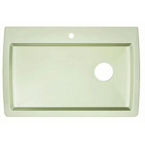 BLANCO DIAMOND Super Single Dual Mount - Biscuit