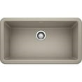 thumbnail image 1 of BLANCO IKON 33" Apron Front - Truffle, 1 of 7