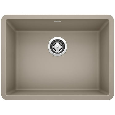 BLANCO PRECIS 24" Single Undermount - Truffle
