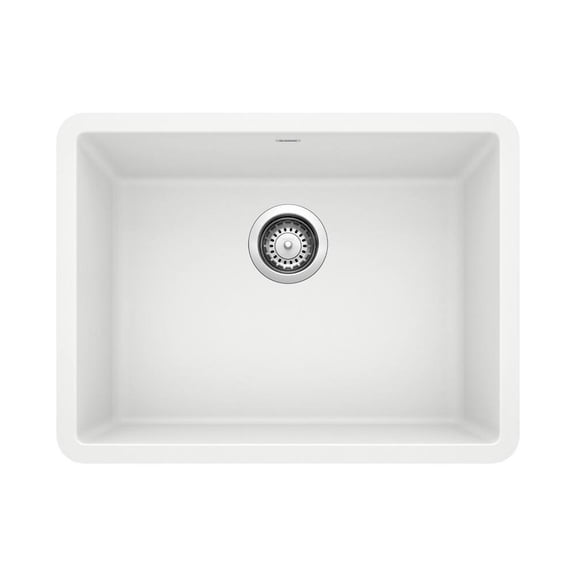 BLANCO PRECIS 24" Single Undermount - White