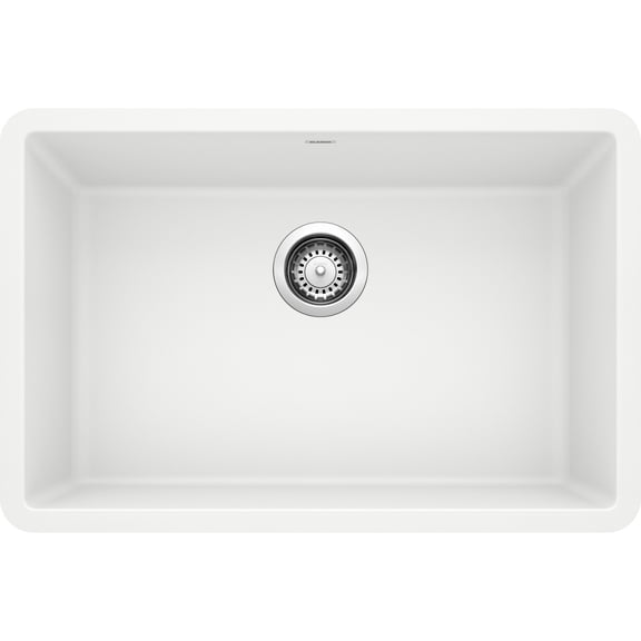 BLANCO PRECIS 27" Single Undermount - White
