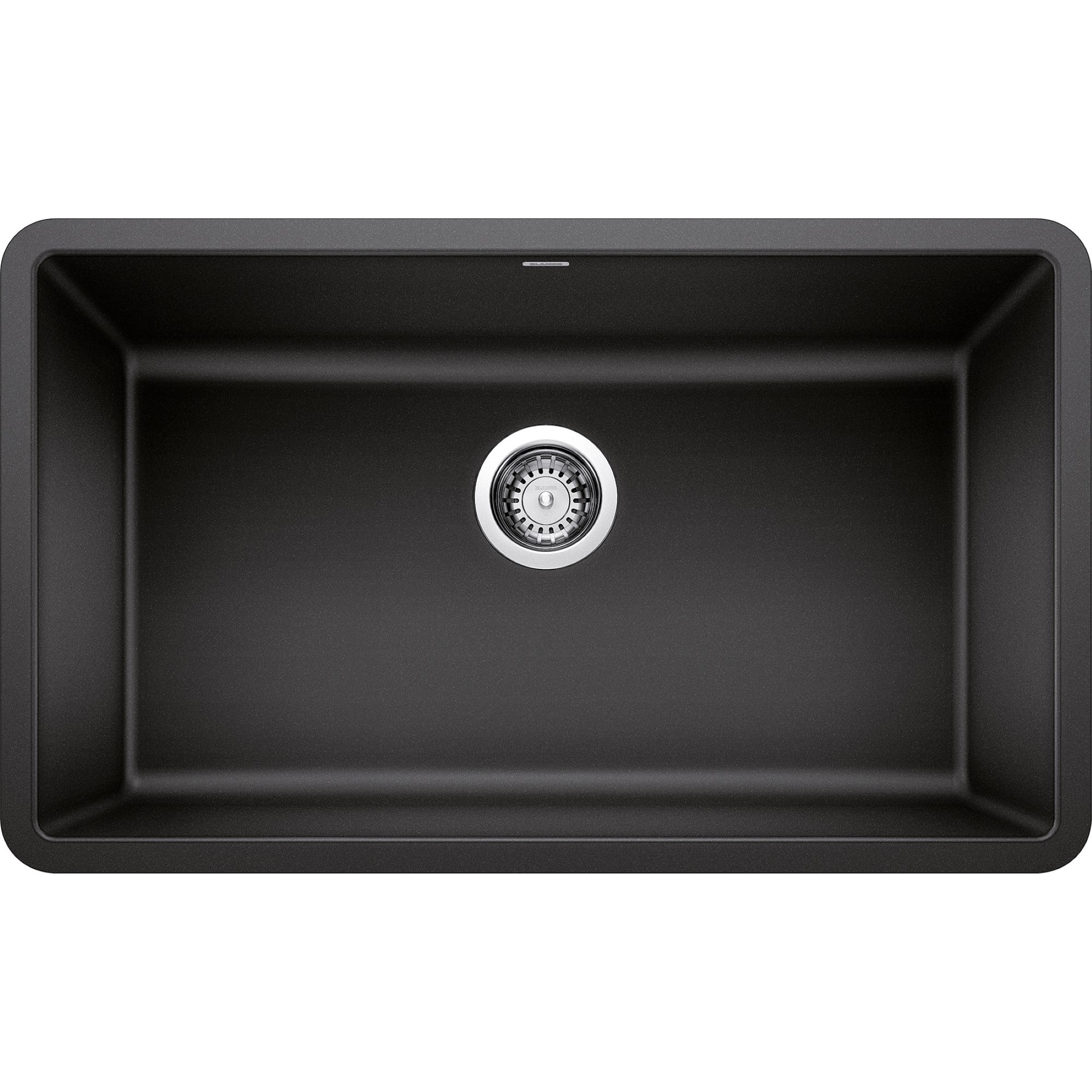 Anthracite Stone Single Bowl Undermount Kitchen Sink