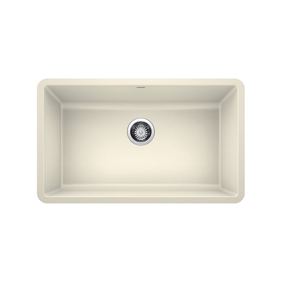 BLANCO PRECIS 30" Single Undermount - Biscuit