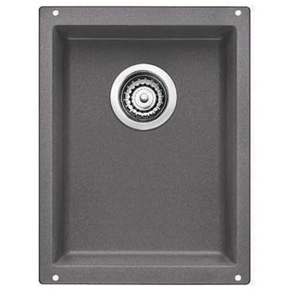 BLANCO PRECIS Medium Single Undermount - Cinder