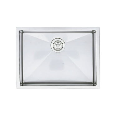 BLANCO PRECISION Satin Polished Stainless Steel 16in R10 Single Undermount Sink