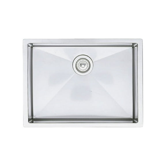 BLANCO PRECISION Satin Polished Stainless Steel 16in R10 Single Undermount Sink