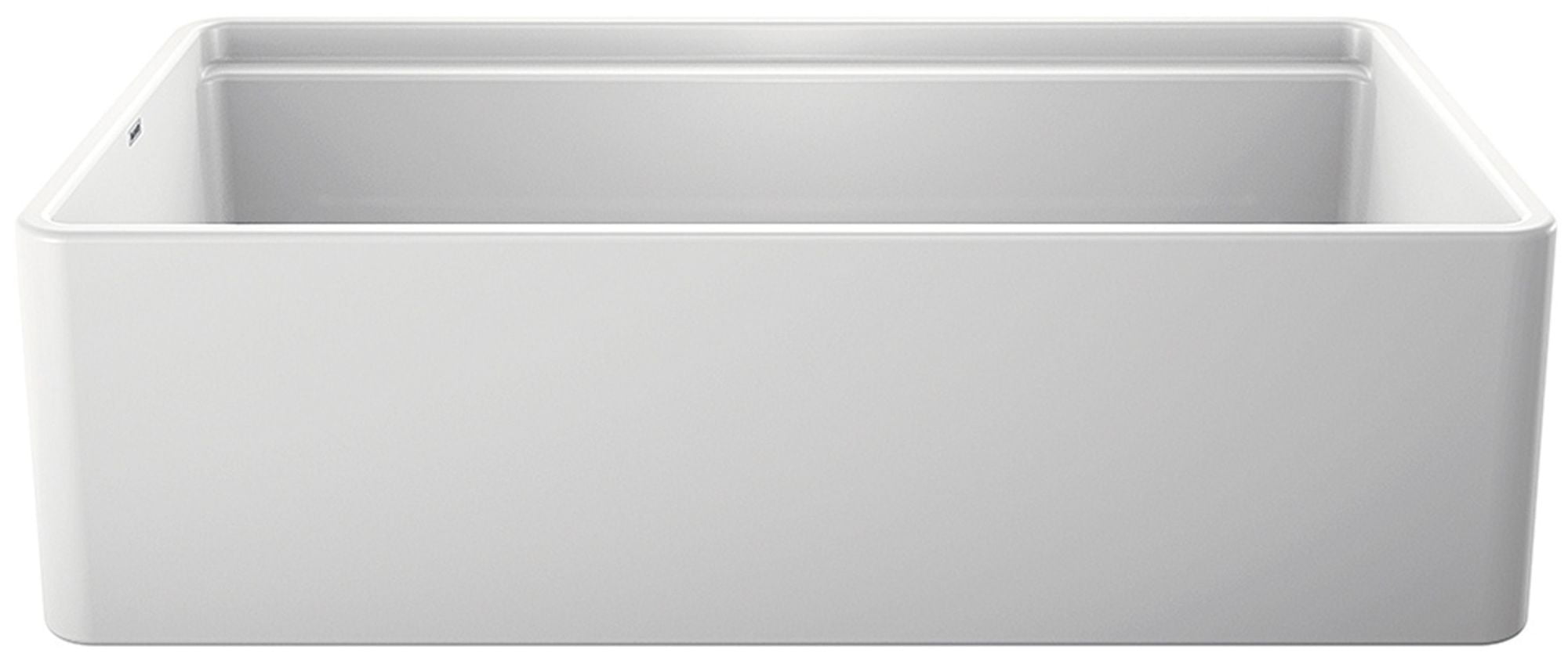 Profina 36" White Fireclay Farmhouse Apron Front Sink