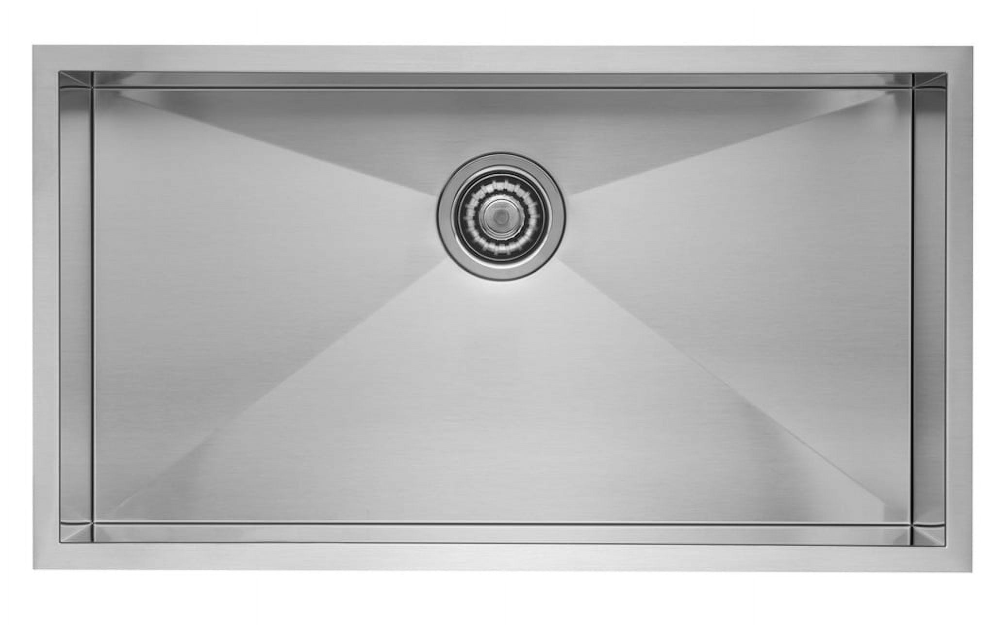 Stainless Steel Single Bowl Undermount Kitchen Sink