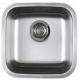 thumbnail image 1 of BLANCO STELLAR Brushed Stainless Steel 18 Gauge Rectangle Undermount Sink, 1 of 2