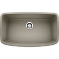 thumbnail image 1 of BLANCO VALEA Super Single Undermount - Truffle, 1 of 7