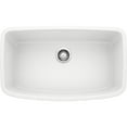 thumbnail image 1 of BLANCO VALEA Super Single Undermount - White, 1 of 7