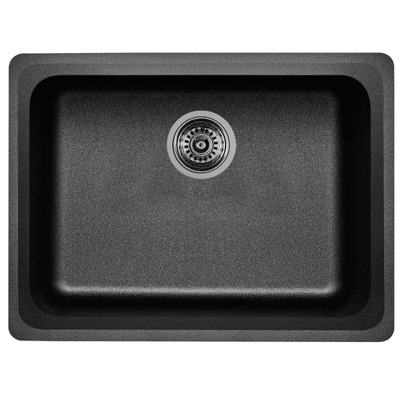 BLANCO VISION Medium Single Undermount - Anthracite