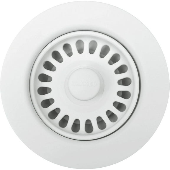 BLANCO, White 441091 SILGRANIT-Matched Kitchen Drain Basket Strainer, 3.5"