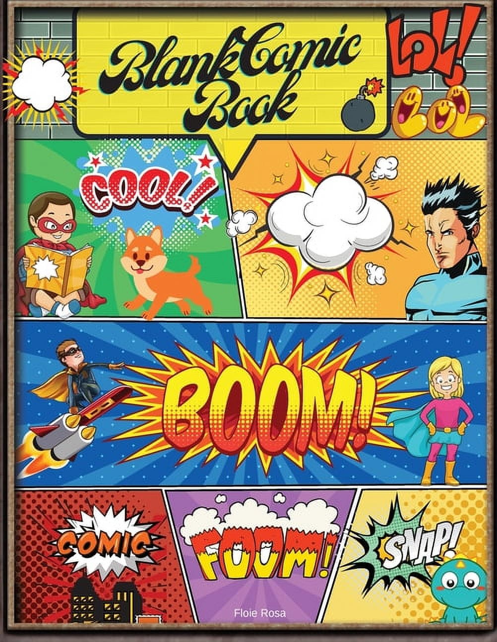 Blank Comic Book (Paperback) 