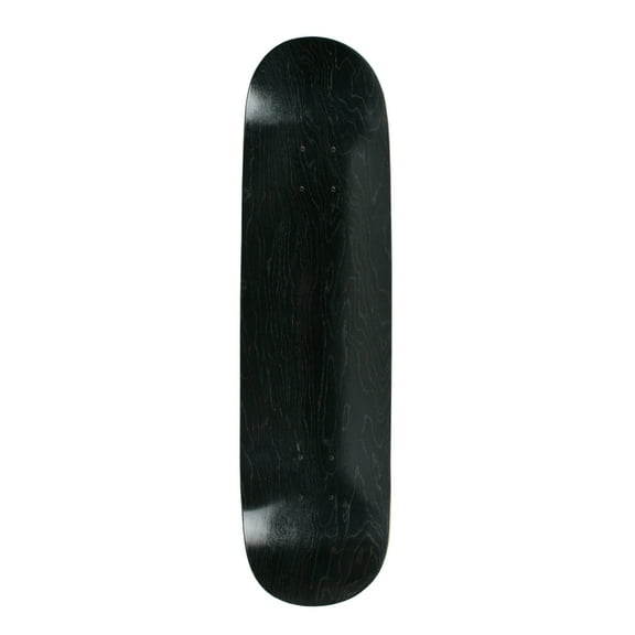BLANK SKATEBOARD DECK - STAINED BLACK - 8.5"