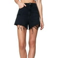 thumbnail image 1 of [BLANKNYC] Womens The Reeve Destroyed High Waist Cutoff Shorts, 1 of 2