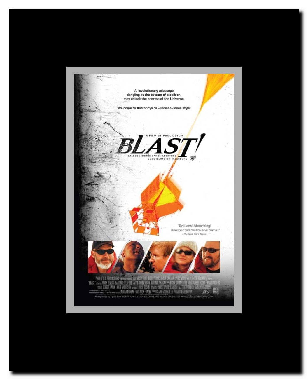 BLAST! Framed Movie Poster