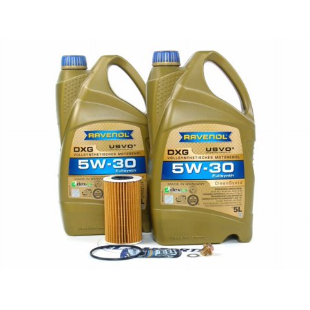 BLAU J1A2014-B Motor Oil Change Kit - Compatible with 2015-15 Lexus RC F w/ 8 Cylinder 5.0L Engine - 5w30