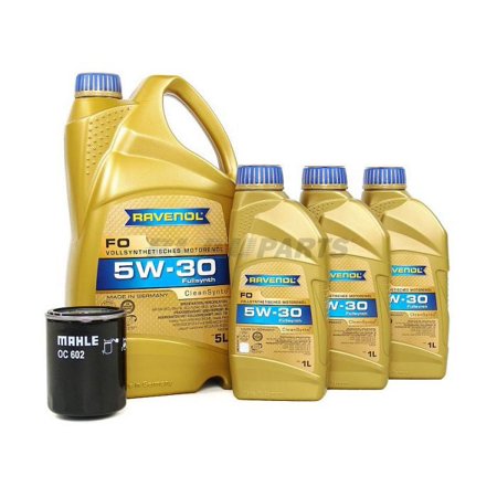 BLAU J1A4021-D Motor Oil Change Kit - Compatible with 2004-09 Jaguar XJR w/ 8 Cylinder 4.2L Engine