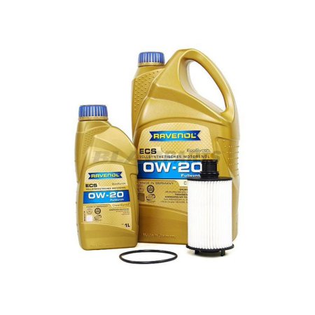 BLAU J1A4366-B Motor Oil Change Kit - Compatible with 2017-17 Jaguar F-Pace w/ 6 Cylinder 3.0L Engine