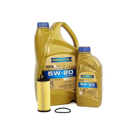 BLAU J1A5194-B Motor Oil Change Kit - Compatible with 2014-17 Ram Promaster w/ 6 Cylinder 3.6L Engine
