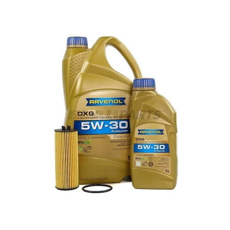 BLAU J1A5195-B Motor Oil Change Kit - Compatible with 2011-12 Dodge Avenger w/ 6 Cylinder 3.6L Engine