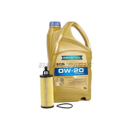 BLAU J1A9503-A Motor Oil Change Kit - Compatible with 2017-17 Chrysler Pacifica w/ 6 Cylinder 3.6L Engine