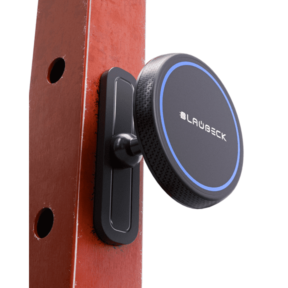 BLAUBECK MagSafe Dual Magnet Stand Magnetic iPhone & Android Electronic Stand, Black