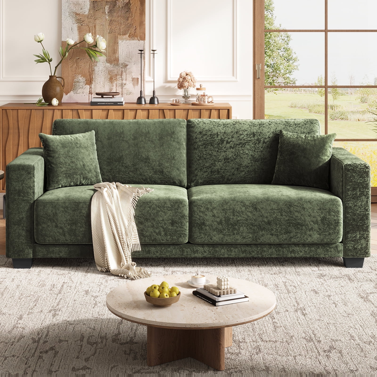 COPIAE 86 Inch Sofa with Extra Deep Seats Oversize,2 Seater Sofa
