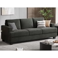 thumbnail image 1 of BLAZANT 89" Sofa Couch, 3 Seater Sofa with Suppleness Armrests, Corduroy Fabric Deep Seat Sofa with Upholstered Cushion& Backrests, Modern Comfy Couch for Living Room Apartment Office, 1 of 11