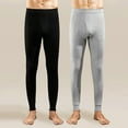 thumbnail image 1 of BLCHUNen 2 Pack Thermal Underwear for Men Pants Long Johns Bottoms Base Layer Cold Weather Fleece Lined Leggings(M-4xl), 1 of 3