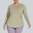 thumbnail image 1 of BLCHUNen Athletic Shirts for Women Pullover Crew Neck Lightweight Breathable Casual Comfy Workout Gym Sports Tops, 1 of 4