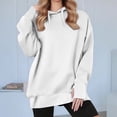thumbnail image 1 of BLCHUNen Hoodies for Women Long Sleeve Loose Pullover Casual Sweatshirts with Thumb Holes Leisure Outdoor Fall Tops, 1 of 8