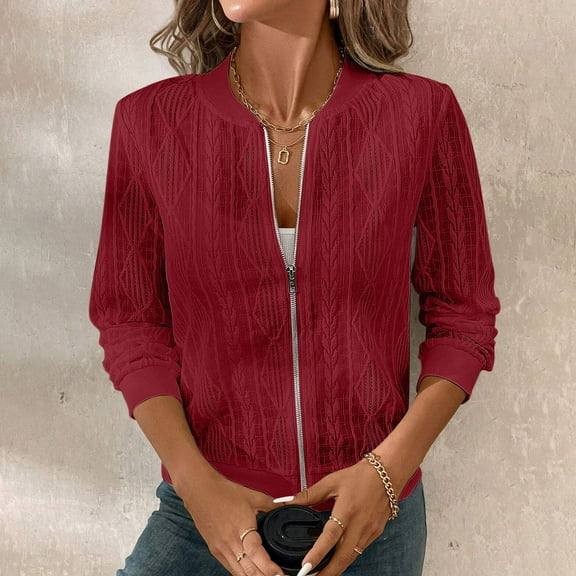 BLCHUNen Going Out Tops for Women Long Sleeve Slim Fitted Cropped Pullover Breathable Casual Workout Blouses