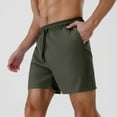 thumbnail image 1 of BLCHUNen Mens Casual Shorts Lightweight Breathable Quick Drying Drawstring Hiking Climbing Shorts with Pockets, 1 of 6