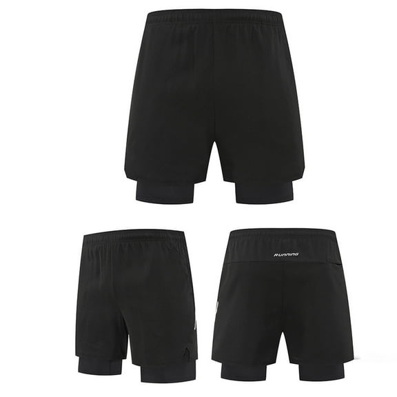 BLCHUNen Mens Gym Shorts Crop Shorts Drawstring with Pockets Summer Beach Running Athletic Shorts,S-3xl