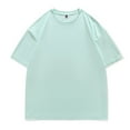 thumbnail image 1 of BLCHUNen Mens Short Sleeve Shirts Casual Lightweight Loose Crew Neck Pullover Breathable Summer Sports Workout Athletic Shirts, 1 of 4
