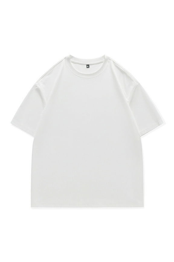 Mens Short Sleeve Shirts Casual Lightweight Loose Crew Neck Pullover Breathable Summer Sports Workout Athletic Shirts