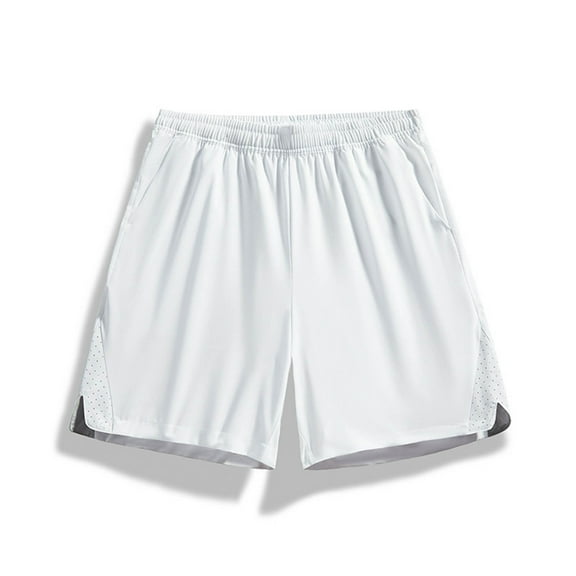 BLCHUNen Mens Summer Beach Shorts Stretch Lightweight Breathable Quick Drying Workout Shorts with Pockets