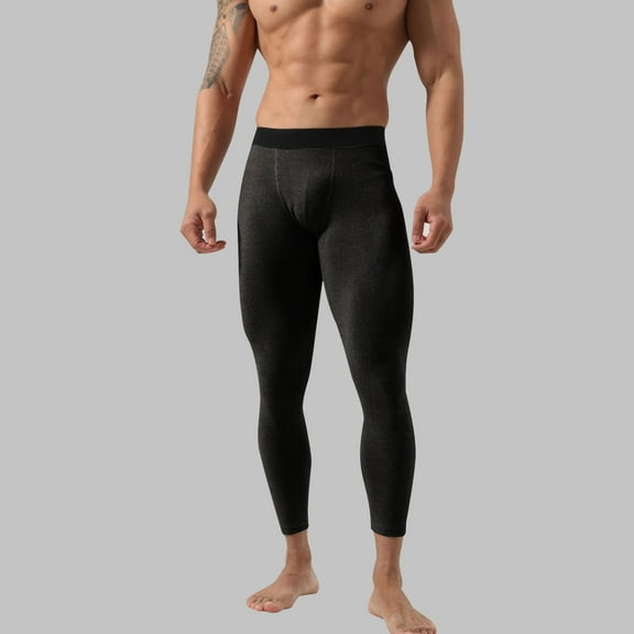 BLCHUNen Mens Sweatpants Breathable Tights Athletic Base Layer Pants Yoga Basketball Trousers with Pockets