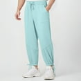 thumbnail image 1 of BLCHUNen Mens Sweatpants Drawstring Elastic Waist with Pockets Hiking Camping Jogger Pants, 1 of 8