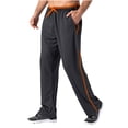 thumbnail image 1 of BLCHUNen Mens Workout Pants Quick Drying Lightweight Drawstring Elastic Waist Athletic Gym Running Pants with Pockets, 1 of 5
