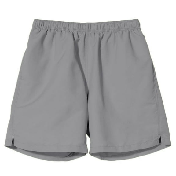 BLCHUNen Mens Workout Shorts Cotton Linen Drawstring with Pockets Breathable Beach Gym Running Shorts