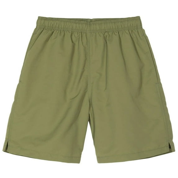 BLCHUNen Mens Workout Shorts Cotton Linen Drawstring with Pockets Breathable Beach Gym Running Shorts